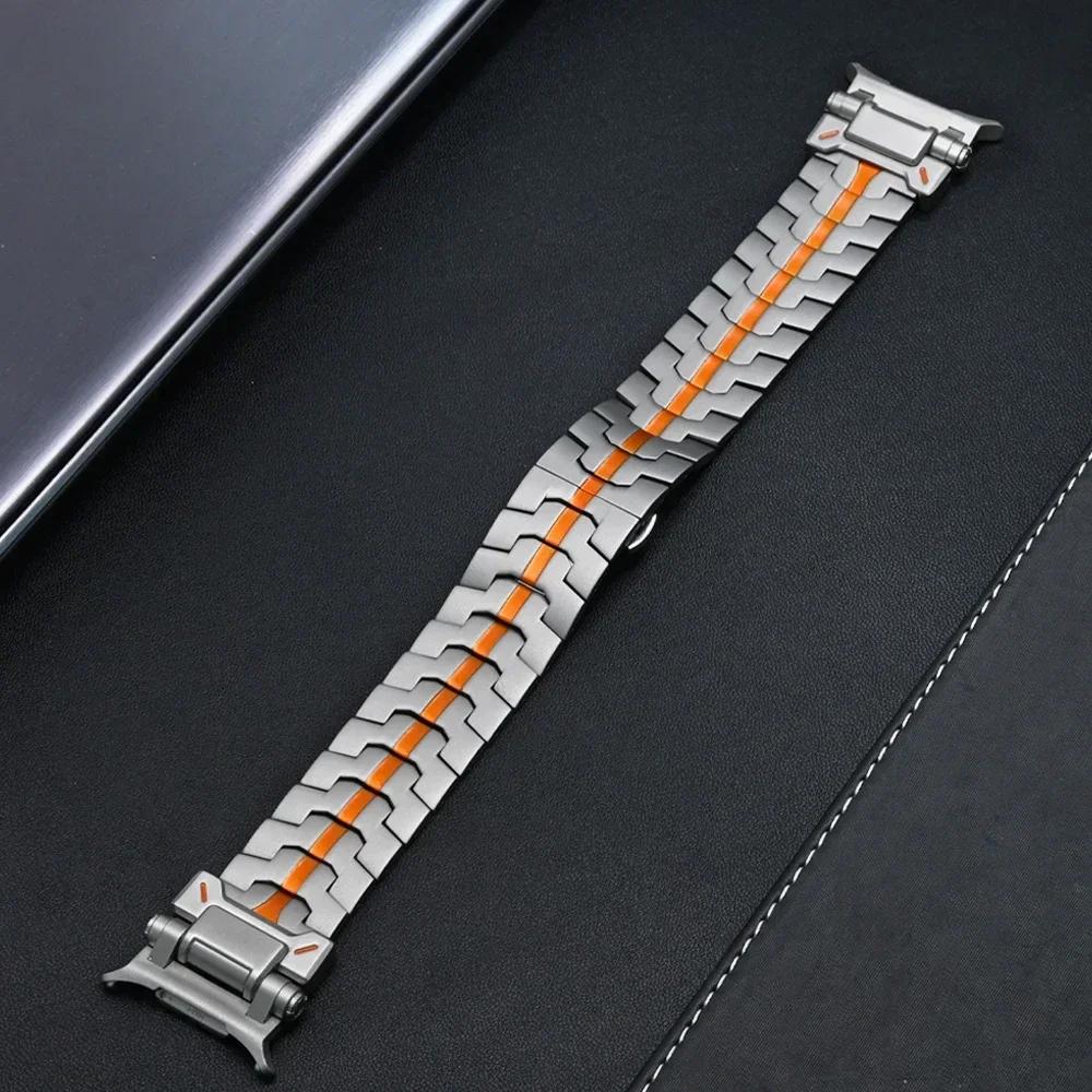 Stainless Steel Band for Samsung Galaxy Watch 8 40mm 44mm 8 Classic 46mm Metal Strap for GALAXY ULTRA 2025/2024 47mm Bracelet