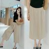 Summer Yamamoto Workwear Skirt Pants With High Waist For Casual Office Wear