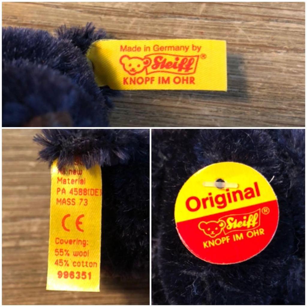 [USED] Steiff Teddy Bear (Imperfect)