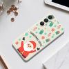 For Samsung Galaxy A16 5G/4G Case Christmas Gifts Pattern Printing Straight Edge TPU Phone Back Cover