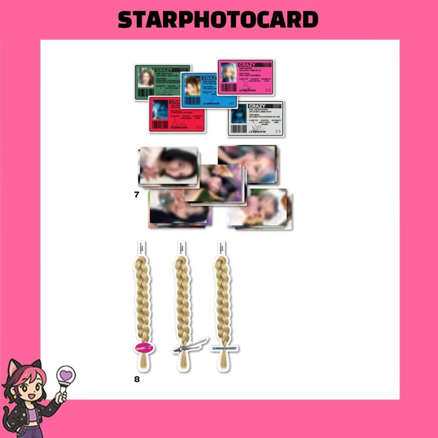 [LAGERWARE] LE SSERAFIM - 4. Mini-Album CRAZY