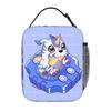 Back To School Season Digimon Handbag Gabumon (3) Large Capacity Harajuku Design Classic Food Organizer Lunch Bag
