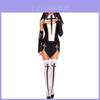 Fantasia Sexy de Freira Elegante e Sedutora para Role Play e Diversão de Halloween