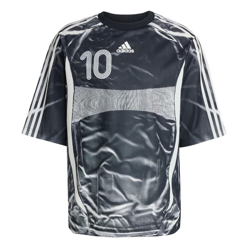 Adidas SS25 Adilenium Teamgeist Printed Loose Fit Classic Short Sleeve Football Shirt Men Tops KF8522