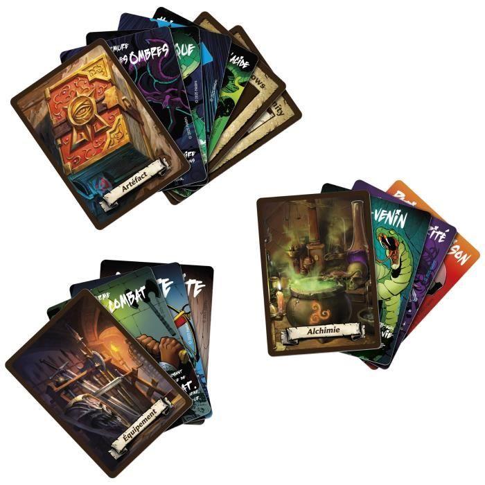 HeroQuest Pack de quête La crypte de l’obscurité éternelle, jeu de rôle, jeu de plateau, système de jeu HeroQuest requis, Avalon Hil