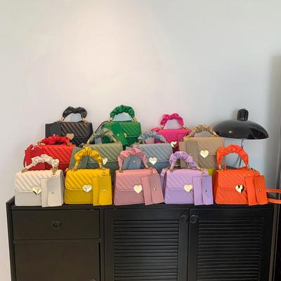 Korean Style Embroidered Textured Shoulder Bag Fashionable Single Strap Crossbody Purse for Women