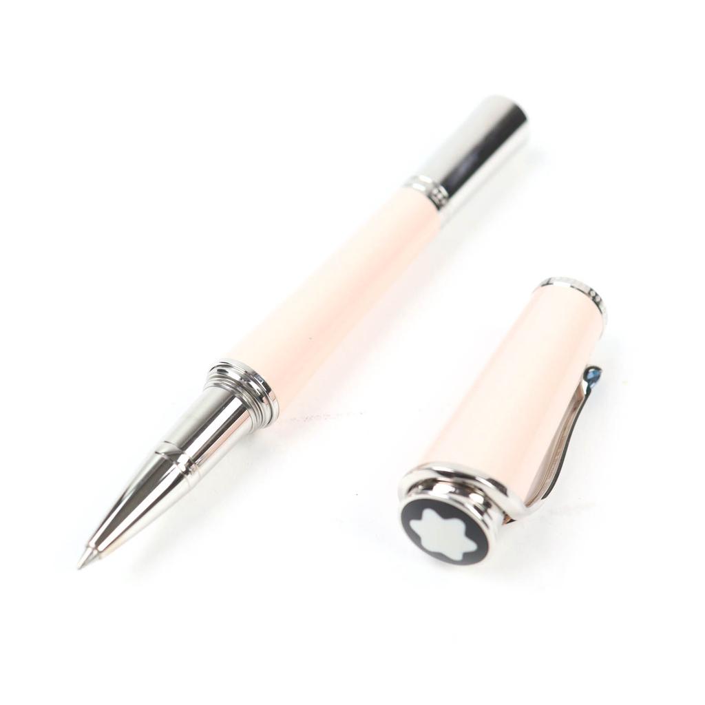 Excellent MONTBLANC Ballpoint Pen Muse Edition Poudre Pale Pink Women MB115273 Used