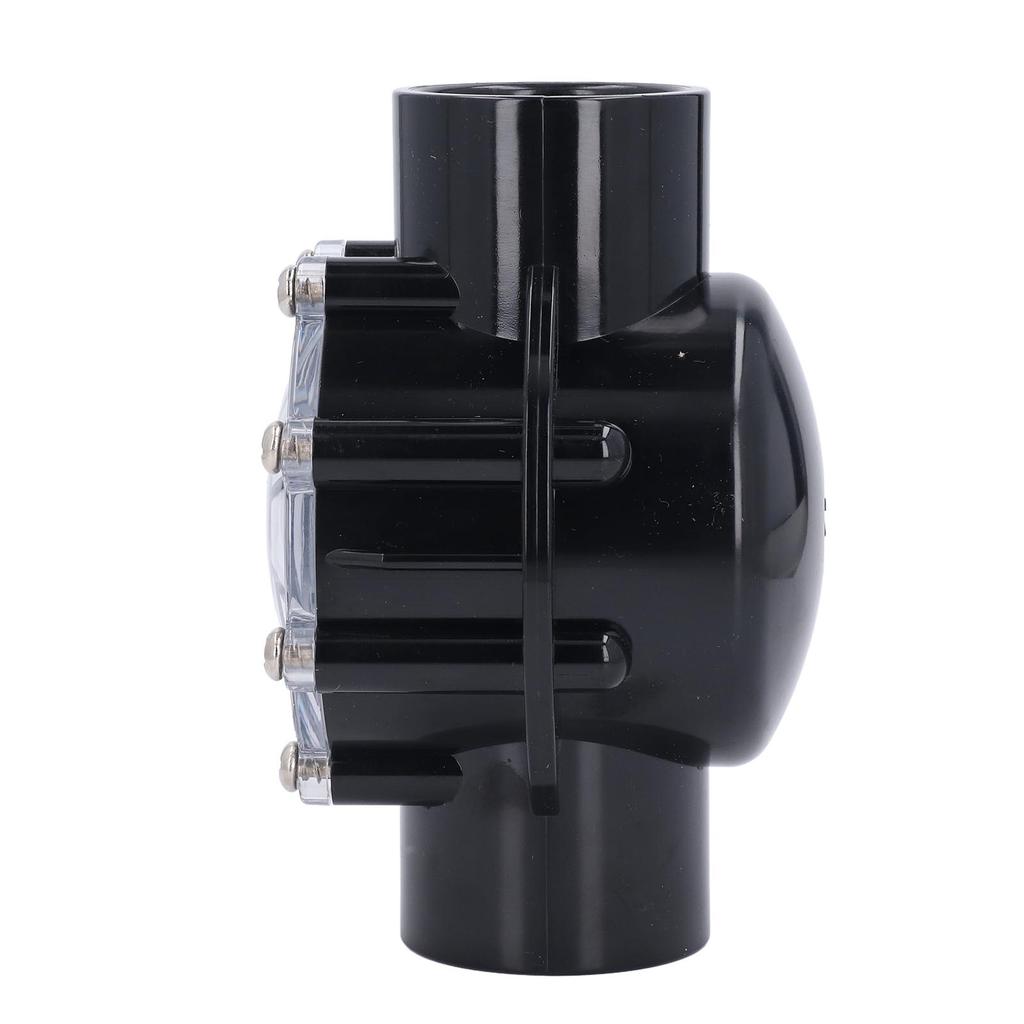 7235 Check Valve 180 Degree Replacement for Pools Spas Straight Through Flow Clear Lid