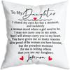 Sunflower message printed pillowcase bedroom living room sofa home decoration gift for my daughter letter cushion cover