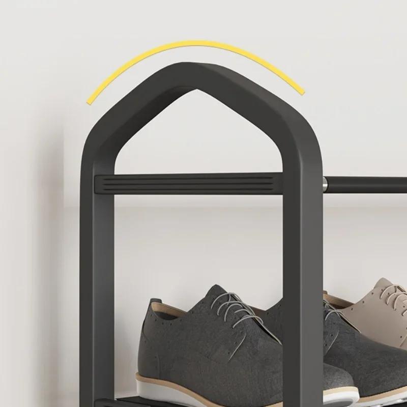 Household Doorstep Shoe Shelf Simple Multi-layer Assembly Shoe Rack Storage Cabinet Dormitory Balcony Shoe Hanger Storage Tool