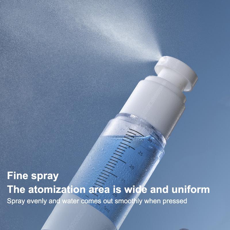 15/30/50Ml As Vacuum Lotion Spray Bottle With Scale Travel Portable Refillable Bottles Liquid Foundation Cosmetics Container