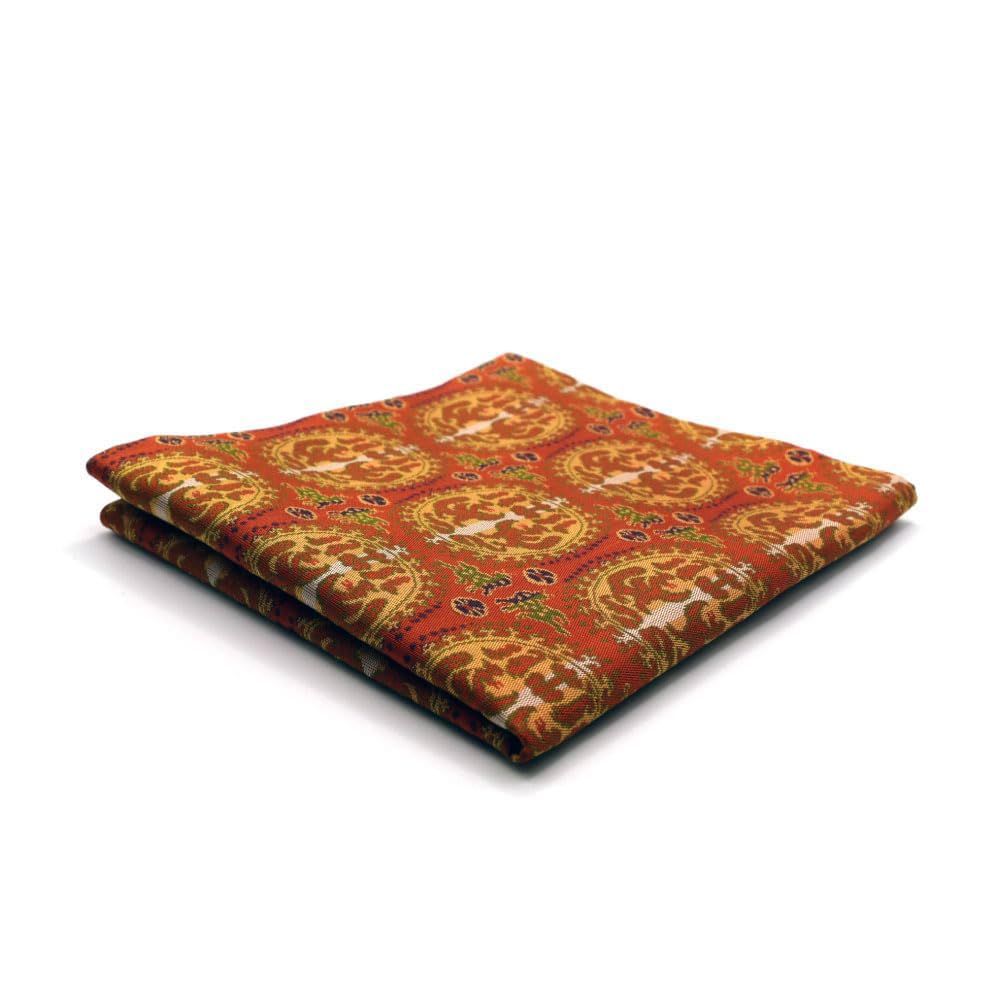 Nakagawa Masashichi Shoten Teezeremonie Utensilien Dashifukusa (Löwen- und Phönix-Design) (rot) Omotesenke Teezeremonie