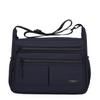 Large Capacity Shoulder Bag Men's Business Briefcase Water-Repellent Crossbody Bag