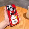 Lucky Money Cat M-Maneki N-Neko Phone Case For iPhone17 16 15 14 13 12 Pro Max Grey Black Matte Laser Metallic Aurora Funda