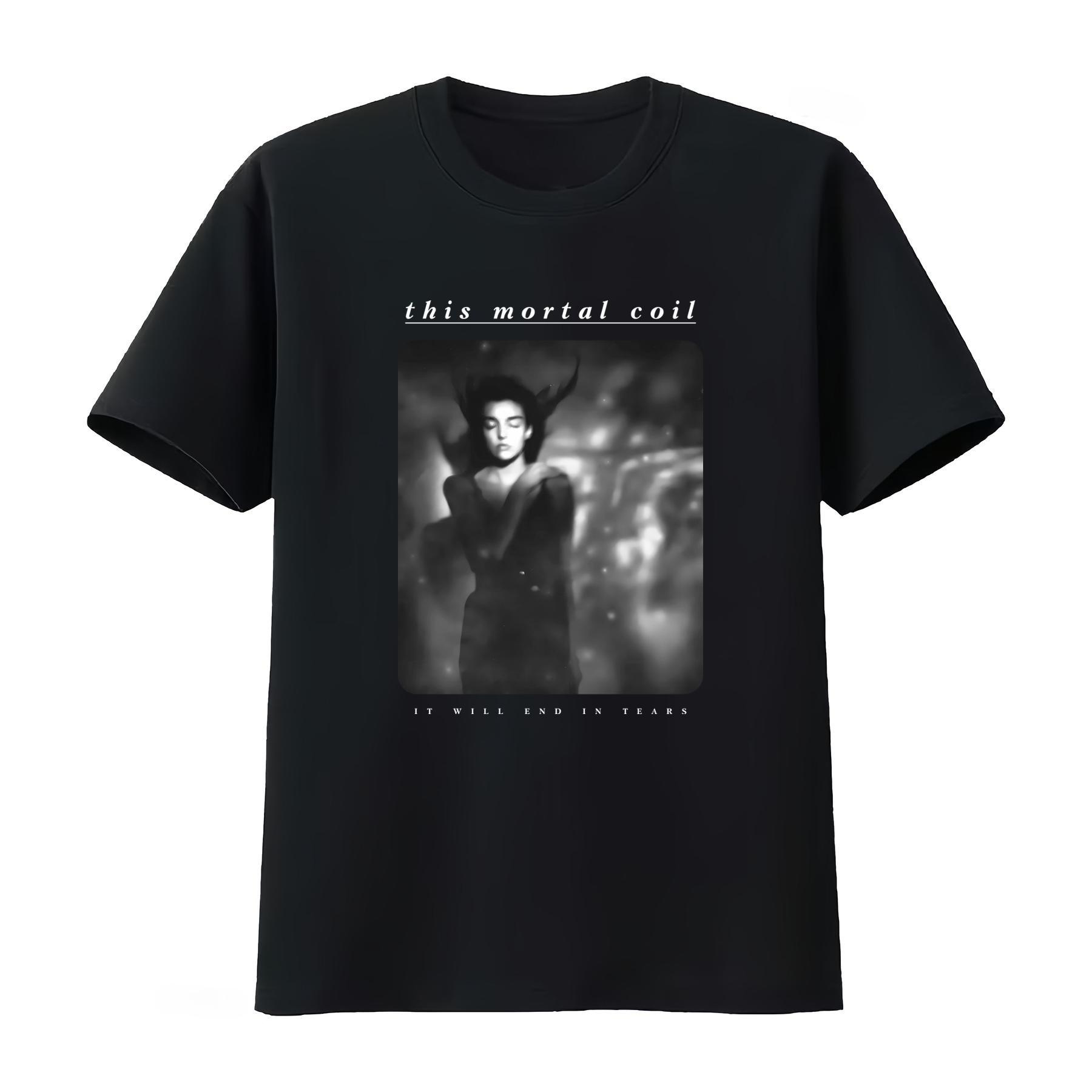 

This Mortal Coil T Shirt Cocteau Twins Dead Can Dance Clan of Xym Gothic Rock Band Print Vintage Unisex Women 2026 Summer T Shirt S
