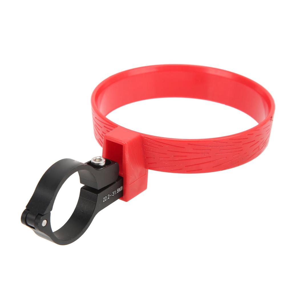 ENLEE Electirc Bike Handlebar Cup Holder Aluminum Alloy Coffee Cup Holder Tea Cup Holder Bracket for Cycling Red