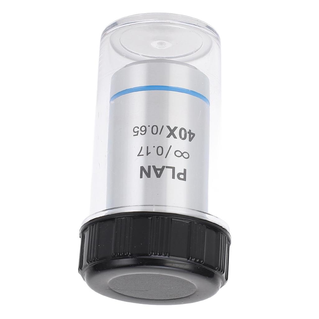 Infinity Objective Lens 40X Wide Viewing High Transmittance 195 Microscope Objective Lens