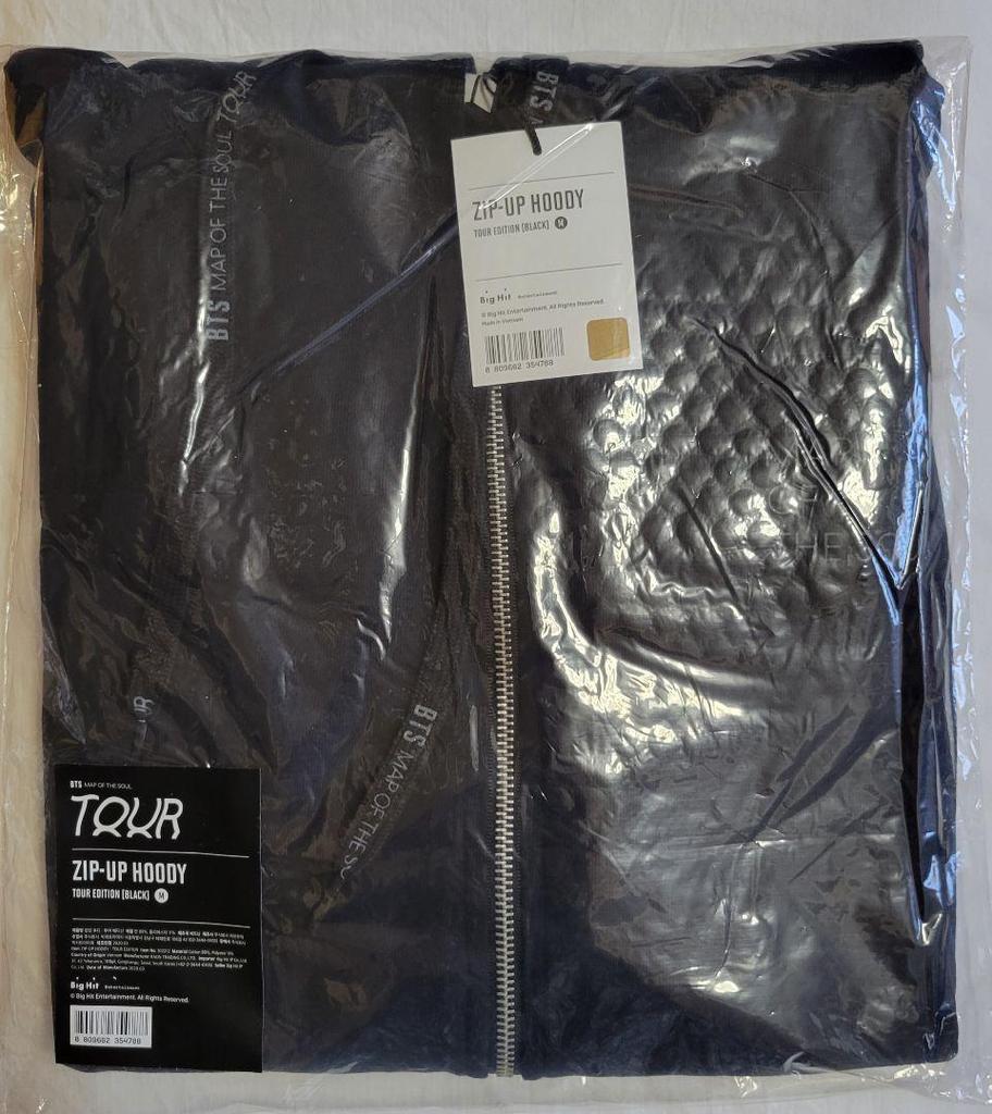 [USED] BTS MAP OF THE SOUL TOUR ZIP-UP HOODY