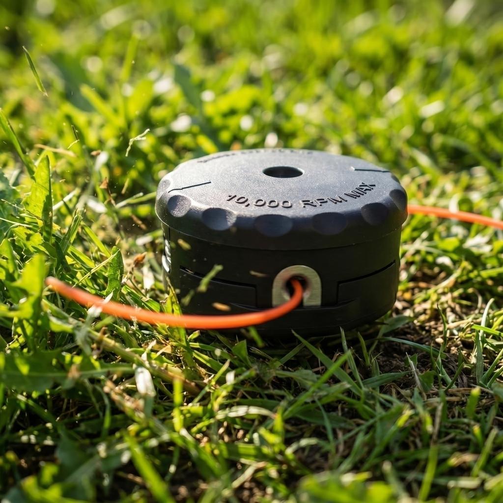 Replacement Trimmer Head Compatible with SRM210 SRM225 SRM230 SRM250 Brush Cutter Grass Trimmer Line Spool Assembly Durable Design Easy Installation