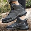 Mode Neu Hohe Qualität Herren High Top Wasserdicht Rutschfest Wanderschuhe Schnürschuhe Herren Klettern Trekking Sneaker 2024