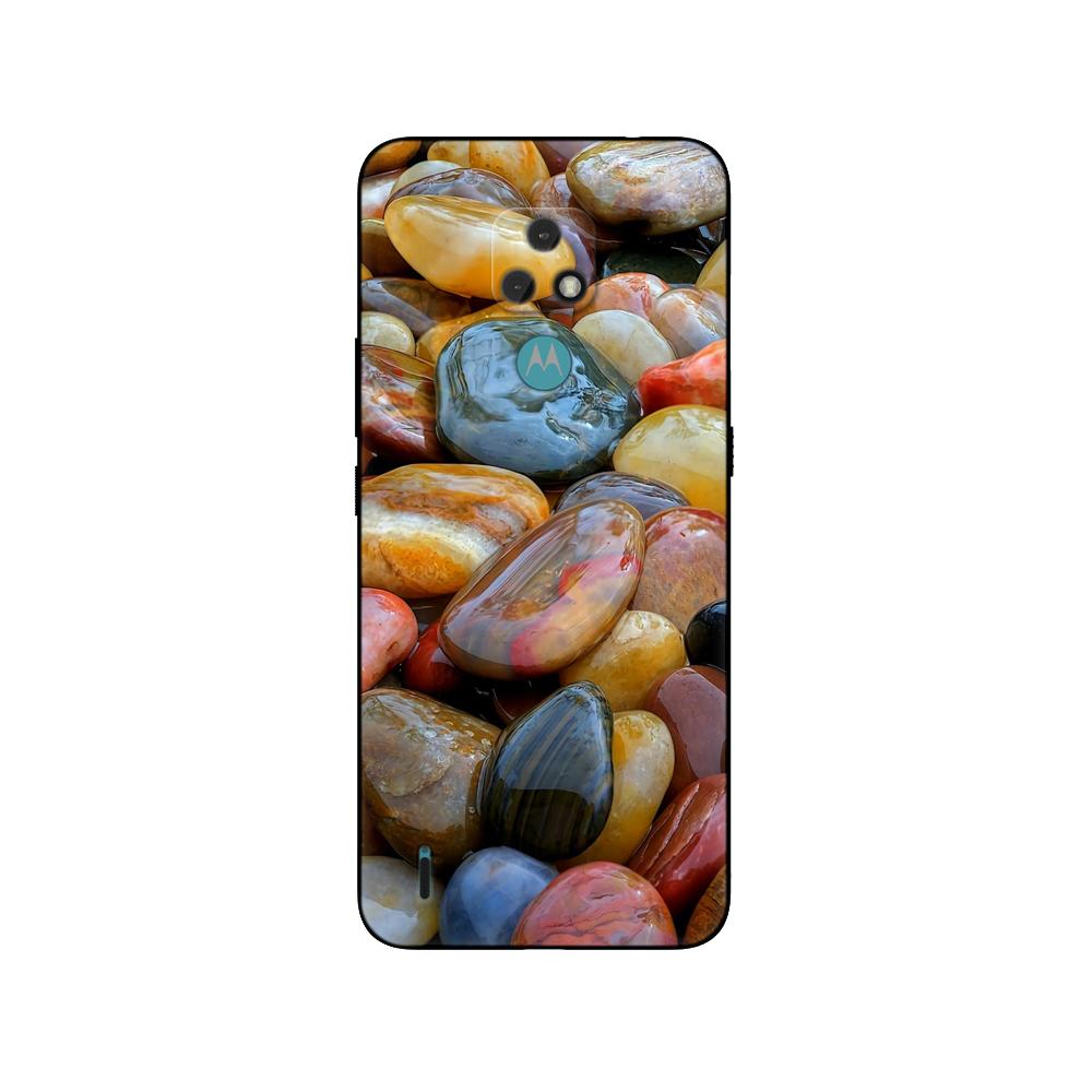 For Motorola Moto E20 E30 E40 E7 Plus Case Phone Back Cover Protective Bag Soft Silicone Black Tpu Case