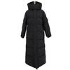 Parka Invernale Giacca Lunga Spessa Cappotto da Donna Casual Largo Lungo Sopra il Ginocchio Soprabito Abbigliamento Femminile Capispalla Cotone Piumino Cappuccio