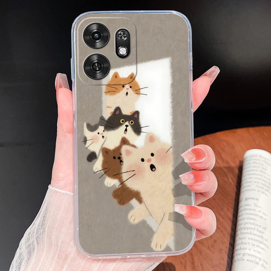 Phone Case For Honor Play 60A 5G Case Little Pig Phone Cover For Honor Play60A Soft Transparent Silicone Anti Drop TPU Slim Capa