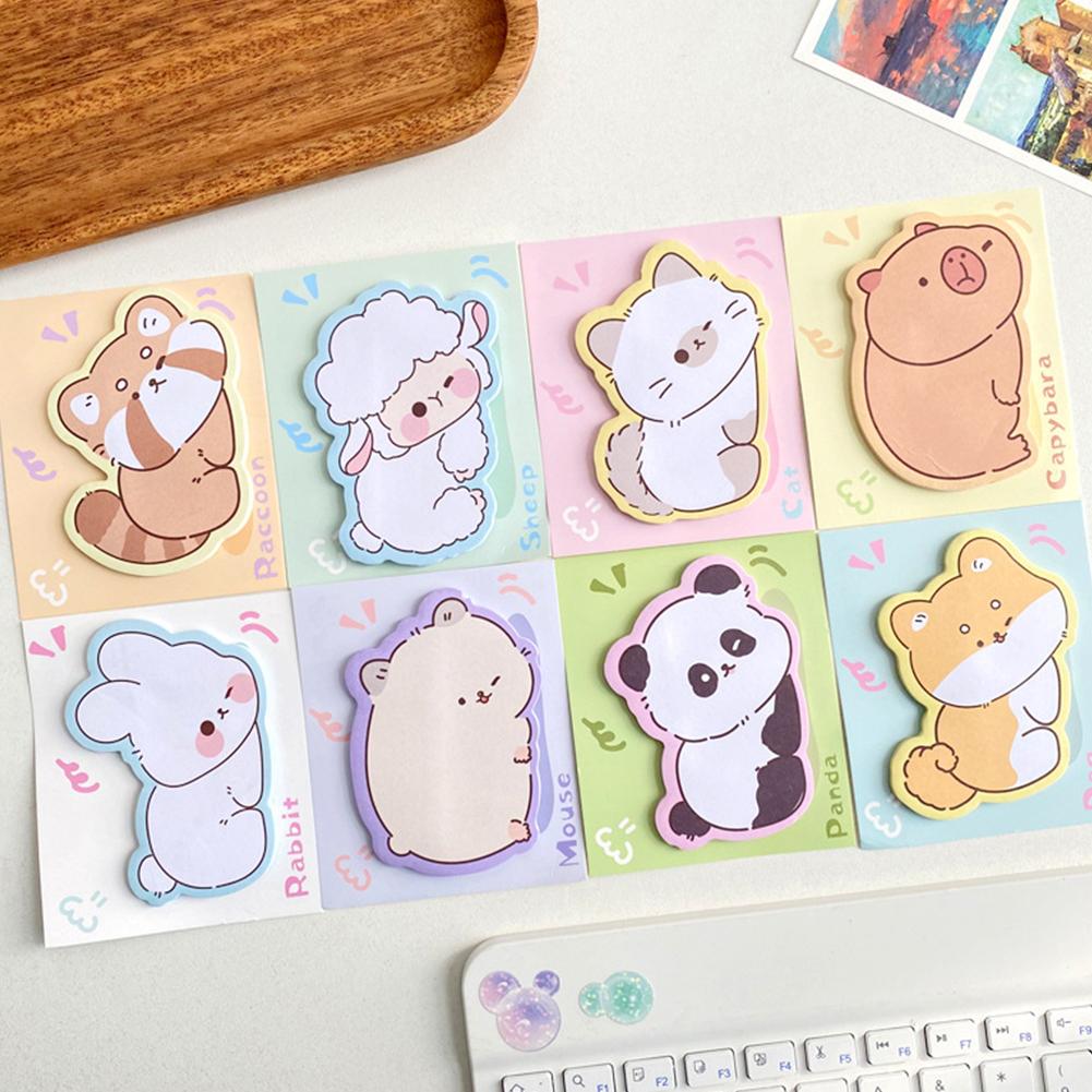 Drăguț animal sticky notes drăguț desene animate Memo Pad Ins Kawaii papetărie postat tabs its Memo mesaj hârtie rechizite școlare