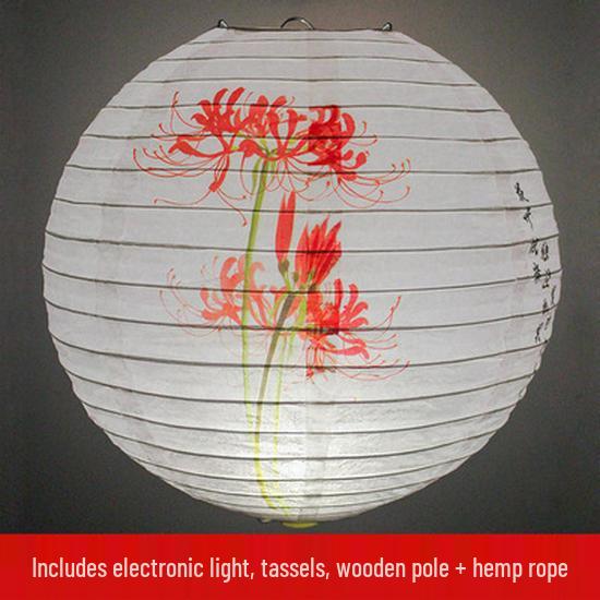 Traditional Festival Paper Lanterns: New Year, Mid-Autumn, Spring Celebrations - DIY Hanging Ornaments in Japanese & Chinese Styles