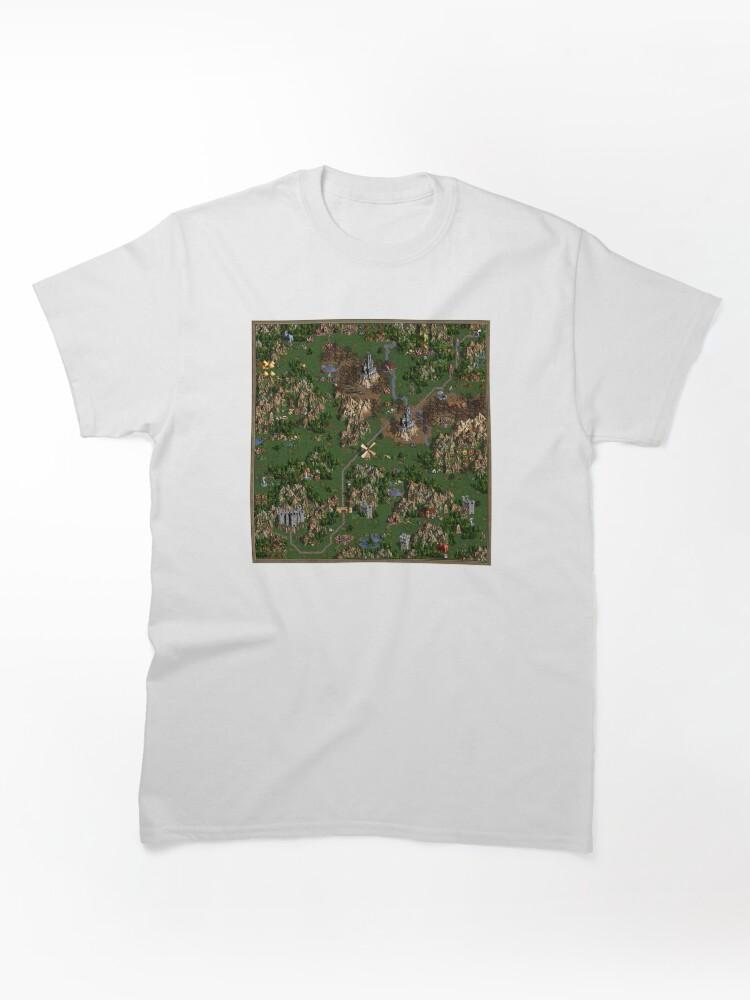 Command & Conquer Heroes Of Might And Magic III Map Classic T-Shirt