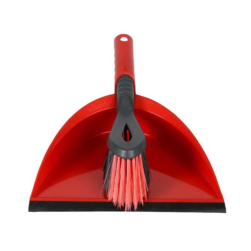 Vileda 2-in-1 Dustpan And Brush Set