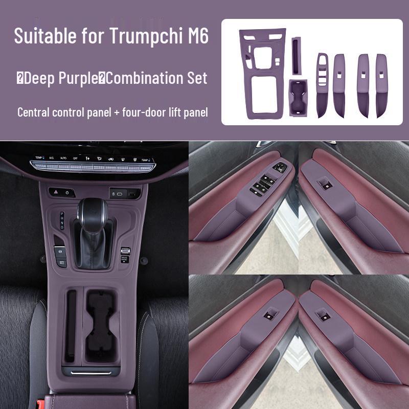 Trumpchi M6 PRO Center Console & Window Control Silicone Protective Pad
