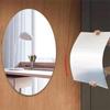 Bathroom Mirror Acrylic Self-adhesive Mirror Paper Home Decoration High Definition Soft Glass Wall Sticker