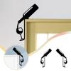 1pc Creative Silhouette Metal Door Corner Decor - Artistic Enhancement for Door Frames, Stylish Wall Hanging Decoration
