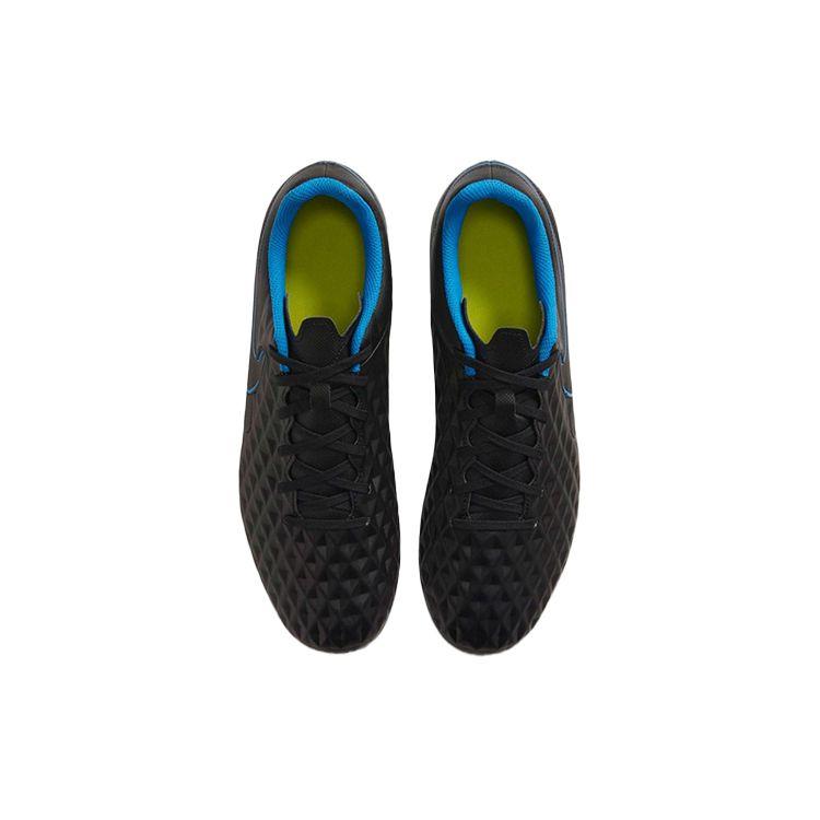 Nike Tiempo Legend 8 Club FG MG Black Light Photo Blue Men Sneakers Cyber AT6107-090