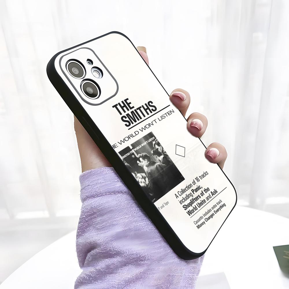 THE SMITHS Rock Band Phone Case For IPhone 17 Pro Max 15 Pro 16 14 Plus 12 13 Mini 11 Pro Shockproof Soft Cover