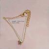 An Elegant Heart-shaped Women's Bracelet with A Fashionable and Simple Heart-shaped Design, Perfect for Women To Wear Jewelry