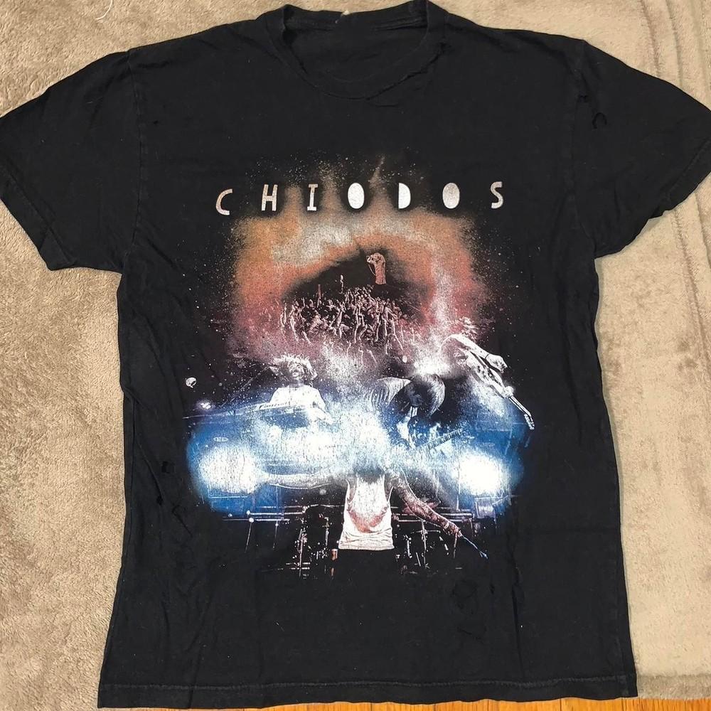 

Chiodos Band Tee Concert Short Sleeve Unisex T-Shirt All Size Unisex T-Shirt XXXXL