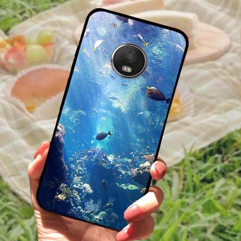 Case For Motorola Moto G5 Plus Cover XT1684 XT1685 XT1687 XT1686 Funda Marble Phone Case For Moto G5 Plus G5Plus Soft Coque Capa