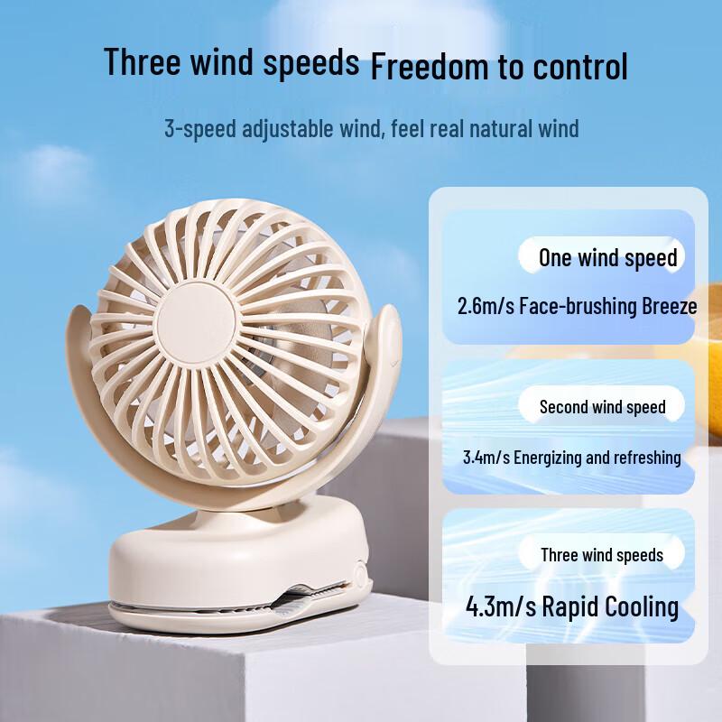 Jingdong Jingzao Mini Portable USB Clip Fan