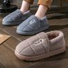 2025 Men's Winter Non-Slip Odor-Resistant Thick-Soled Plush Cotton Slippers