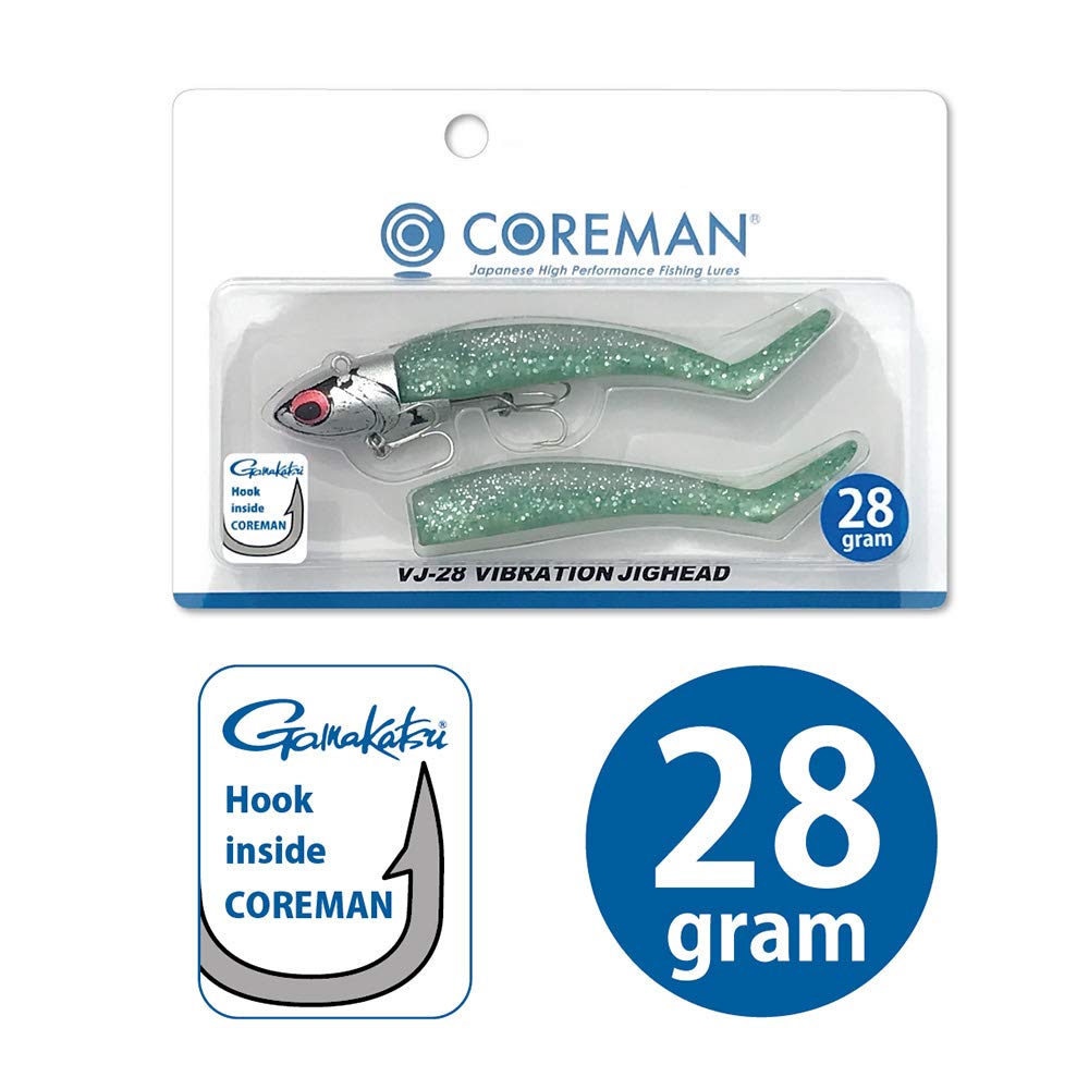 COREMAN Worm Vibration Jig Head Pink Pearl VJ-28 #064 Head/Chamla