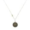 Amano Studio Zodiac Medallion - Taurus Constellation Necklace Jewelry - Gift for Taurus