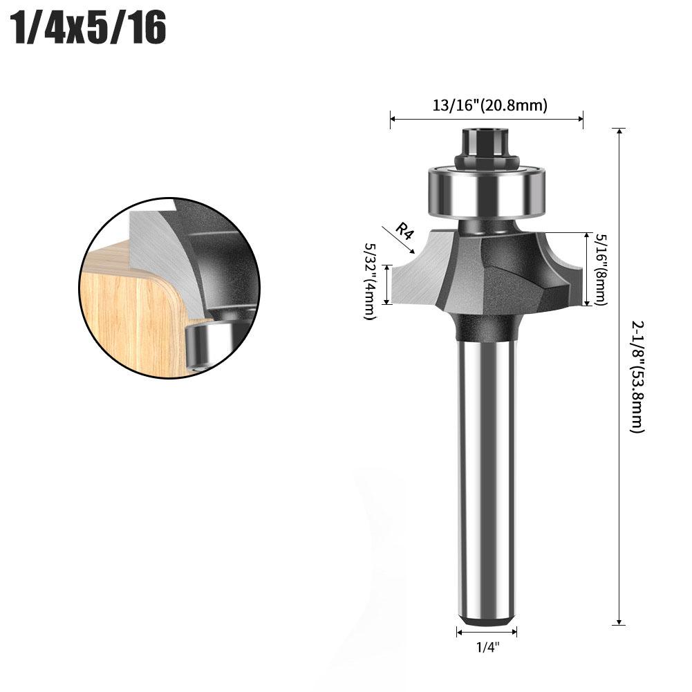 1/4*3/8 Router Bit 1/4*5/16 1/4*5/8 1/4*1/2 1/4*1/4