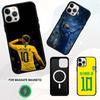Custodia per Telefono Calcio Per N-NeYmAr 10 Per iPhone 16e,16,15,14,13,12,11,Plus,Pro,Max,Mini Ricarica Wireless Magnetica Magsafe