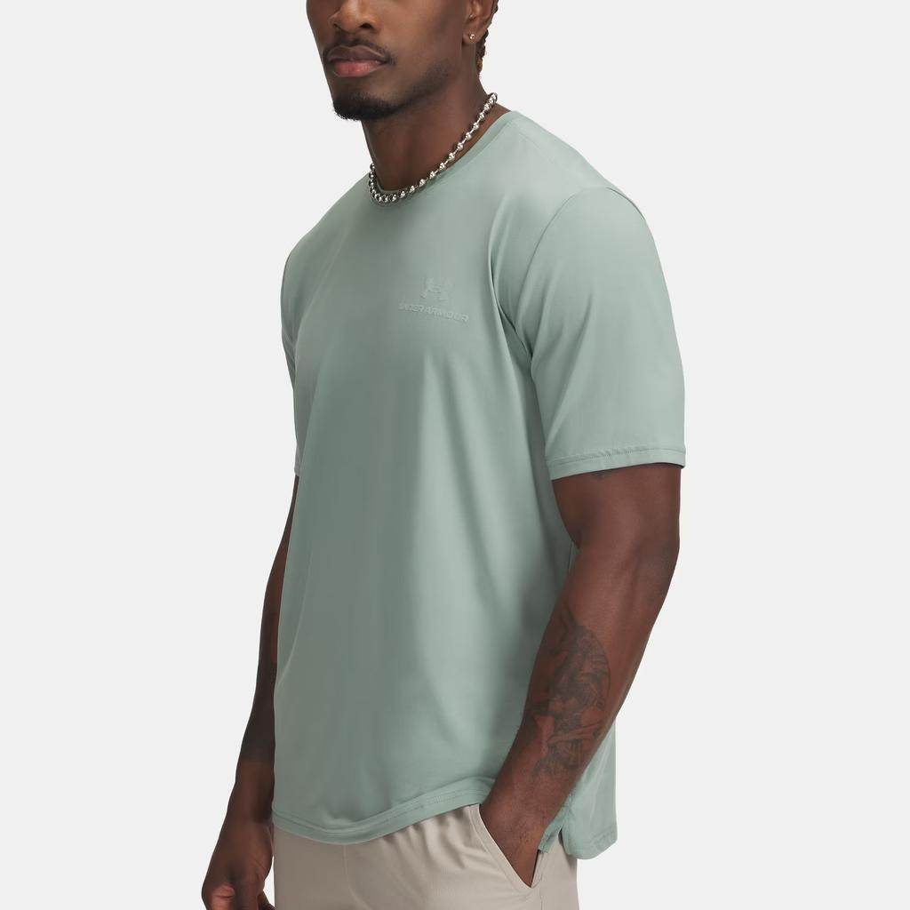 Under Armour Vanish Ss25 Logo Training Short Sleeve T-Shirt Men Tops Lime-Green 1383973-348