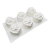 Valentine's Day Even Rose Silicone Mould Whiskey Ice Ball Mould Handmade Candle Soap Mold