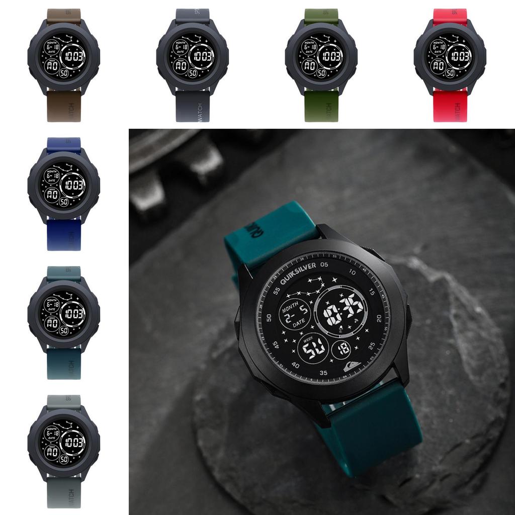 Digital Sports Watch For Men With Night Light Water Resistant For Outdoor Activities