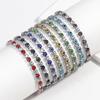 2026 Lucky Turkish Evil Eye Bracelet Women Hand Red Blue Gold Silver Zircon Tennis Chain Bangle Luxury Jewelry Gifts