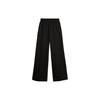 Puma Letter Print Solid Color Elastic Waist Knitted Casual Pants Women pants Black 623473-01